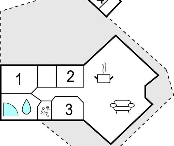 Hébergement de vacances Four-bedroom In Haderslev